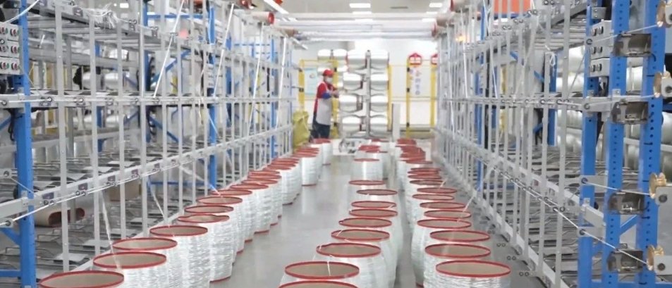 This fiberglass production base now uses 100% green electricity!